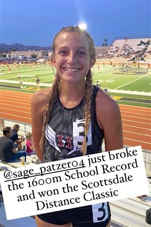 Sage Patzer 1600m